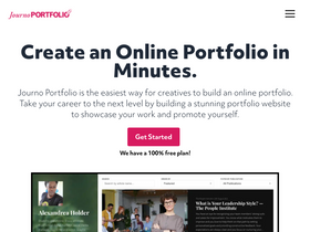 'journoportfolio.com' screenshot
