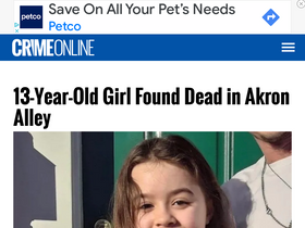 'crimeonline.com' screenshot