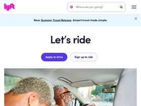 'lyft.com' screenshot