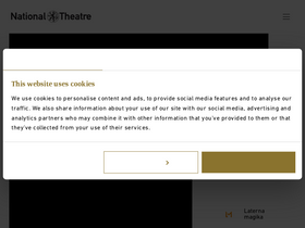 'narodni-divadlo.cz' screenshot