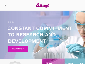 'bago.com.ar' screenshot