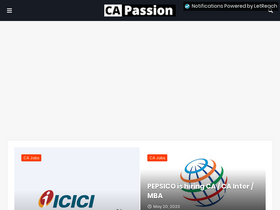 'capassion.in' screenshot