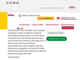 'solea.info' screenshot