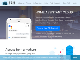 'nabucasa.com' screenshot