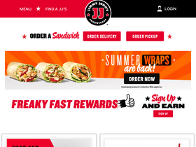 'jimmyjohns.com' screenshot