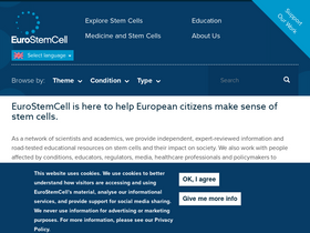 'eurostemcell.org' screenshot