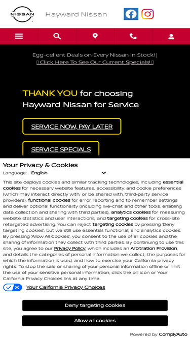 haywardnissan.com