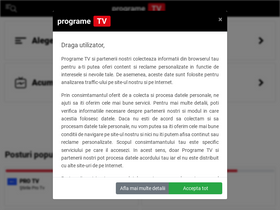 'programetv.ro' screenshot