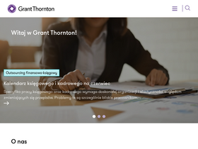 'grantthornton.pl' screenshot