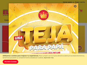 'almaceneselrey.com' screenshot