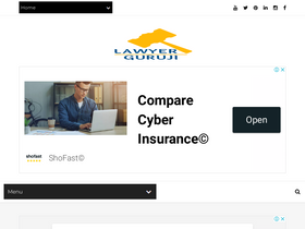'lawyerguruji.com' screenshot