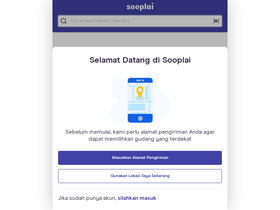 sooplai.com homepage screenshot