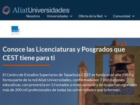 'soycest.mx' screenshot