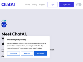 'chatai.com' screenshot