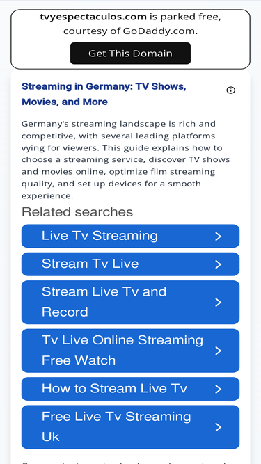 tvyespectaculos.com