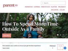 'parent.com' screenshot