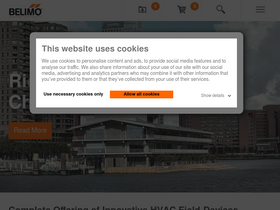 'belimo.com' screenshot