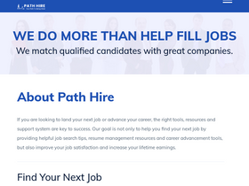 'pathhire.com' screenshot
