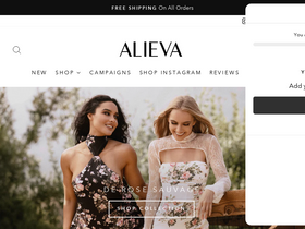 'alieva.com' screenshot