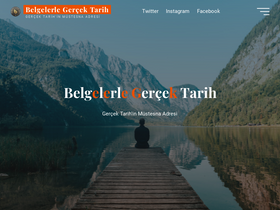 'belgelerlegercektarih.com' screenshot