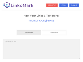 'linkomark.xyz' screenshot