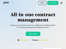 'juro.com' screenshot