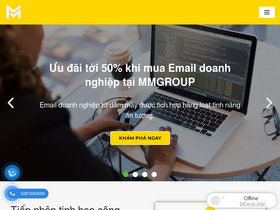 'mmgroup.vn' screenshot