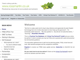 'rossmartin.co.uk' screenshot