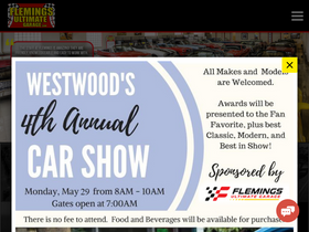 'flemingsultimategarage.com' screenshot