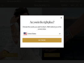 WALDOR & CO. website screenshot