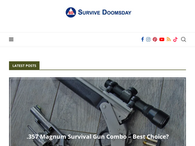 'survivedoomsday.com' screenshot