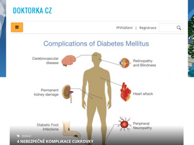 'doktorka.cz' screenshot