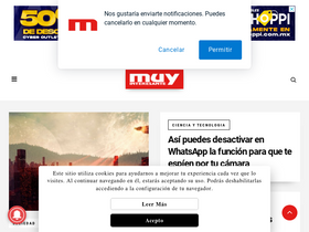 'muyinteresante.com.mx' screenshot