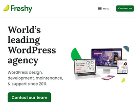 'freshysites.com' screenshot