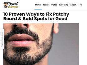 'beardresource.com' screenshot