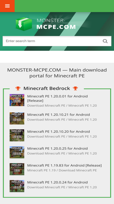 Download Minecraft PE 1.20.10.20 APK for Android