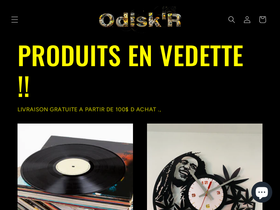 ODISK'R website screenshot