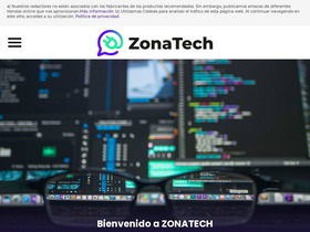'zonatech.es' screenshot