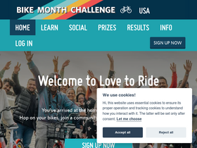 'lovetoride.net' screenshot