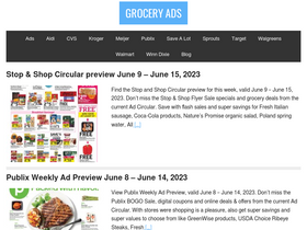 'igroceryads.com' screenshot