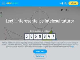 'eduboom.ro' screenshot