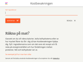 'kostbevakningen.se' screenshot