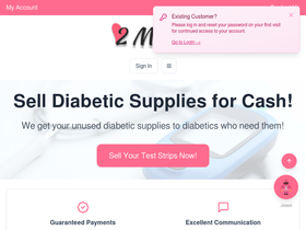 'twomomsbuyteststrips.com' screenshot