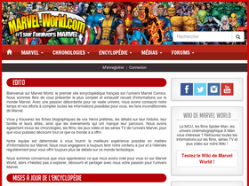 'marvel-world.com' screenshot
