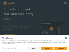 'qualifio.com' screenshot