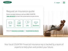 'countryfinancial.com' screenshot