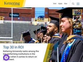 'kettering.edu' screenshot