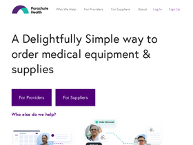 'parachutehealth.com' screenshot
