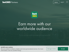 'bet365partners.com' screenshot