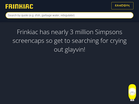 'frinkiac.com' screenshot